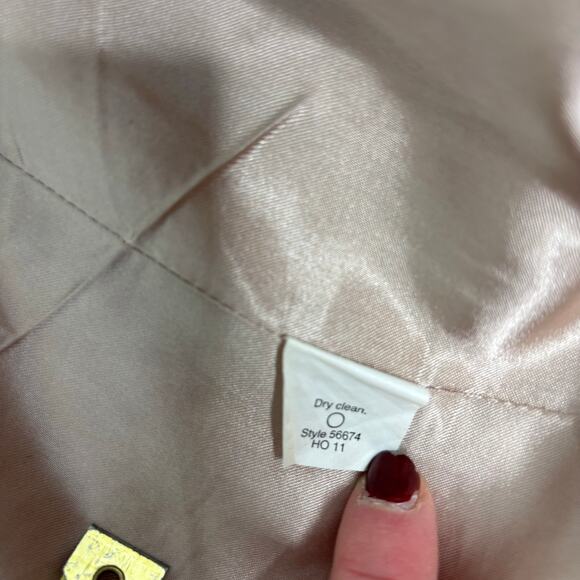 J. Crew Double Cloth Manifattura di Carmignano Wool Blend Lady Day Coat Pink 2 - Picture 14 of 16